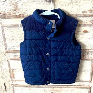 Gymboree Corduroy Puffer Vest